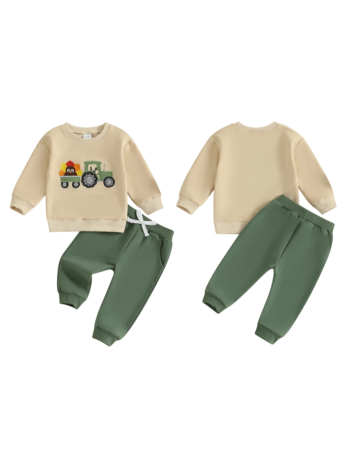 Toddler Girl Thanksgiving Outfit Turkey Pumpkin Embroidery Long Sleeve Shirt and Elastic Leggings 2 Piece Set for Fall
Toddler Girl Thanksgiving Outfit Turkey Pumpkin Embroidery Long Sleeve Shirt and Elastic Leggings 2 Piece Set for Fall