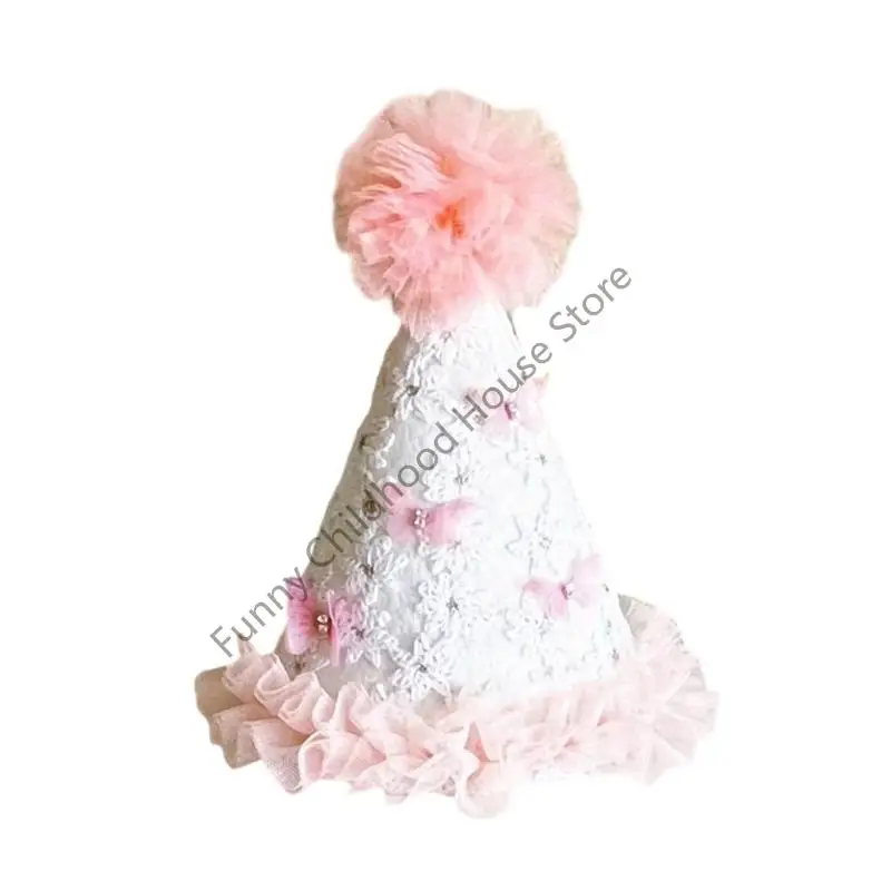 D0LA Birthday Celebration Hat Baby Girls Bowknot Lace Design Party Accessory Pink
D0LA Birthday Celebration Hat Baby Girls Bowknot Lace Design Party Accessory Pink