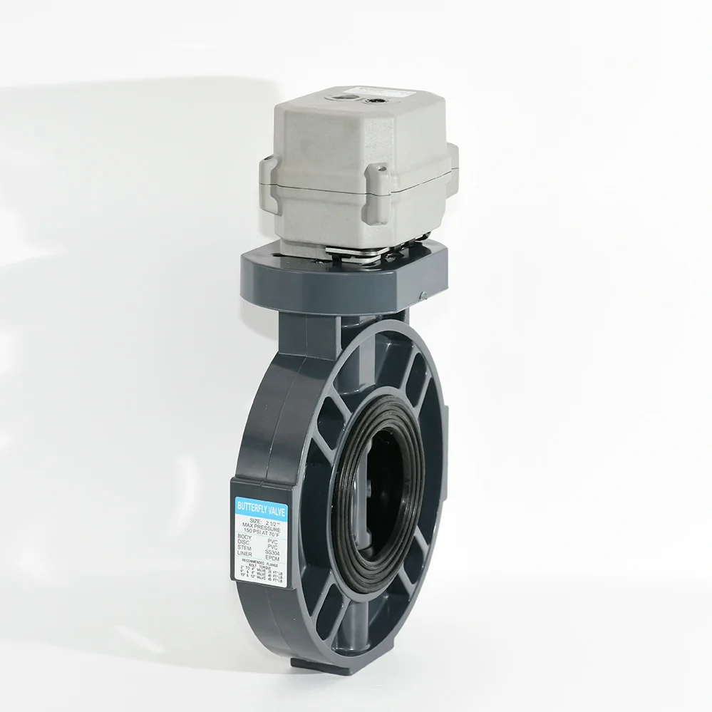 Tonheflow DN65 2 1/2 дюйма Пластиковый моторизованный дроссельный клапан из ПВХ с приводом Устройство контроля потока
Tonheflow DN65 2 1/2 дюйма Пластиковый моторизованный дроссельный клапан из ПВХ с приводом Устройство контроля потока