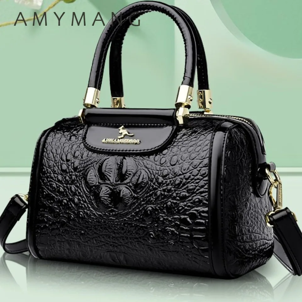 Alligator Leather Shoulder Crossbody Hand Bags for Women Mother Totes Brand Luxury Handbags Women Bags Designer Commuting Sac
Alligator Leather Shoulder Crossbody Hand Bags for Women Mother Totes Brand Luxury Handbags Women Bags Designer Commuting Sac