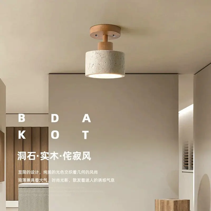 Wabi Sabi style yellow cave stone ceiling light designer retro creative entrance hallway foyer balcony small light GN634QS
Wabi Sabi style yellow cave stone ceiling light designer retro creative entrance hallway foyer balcony small light GN634QS