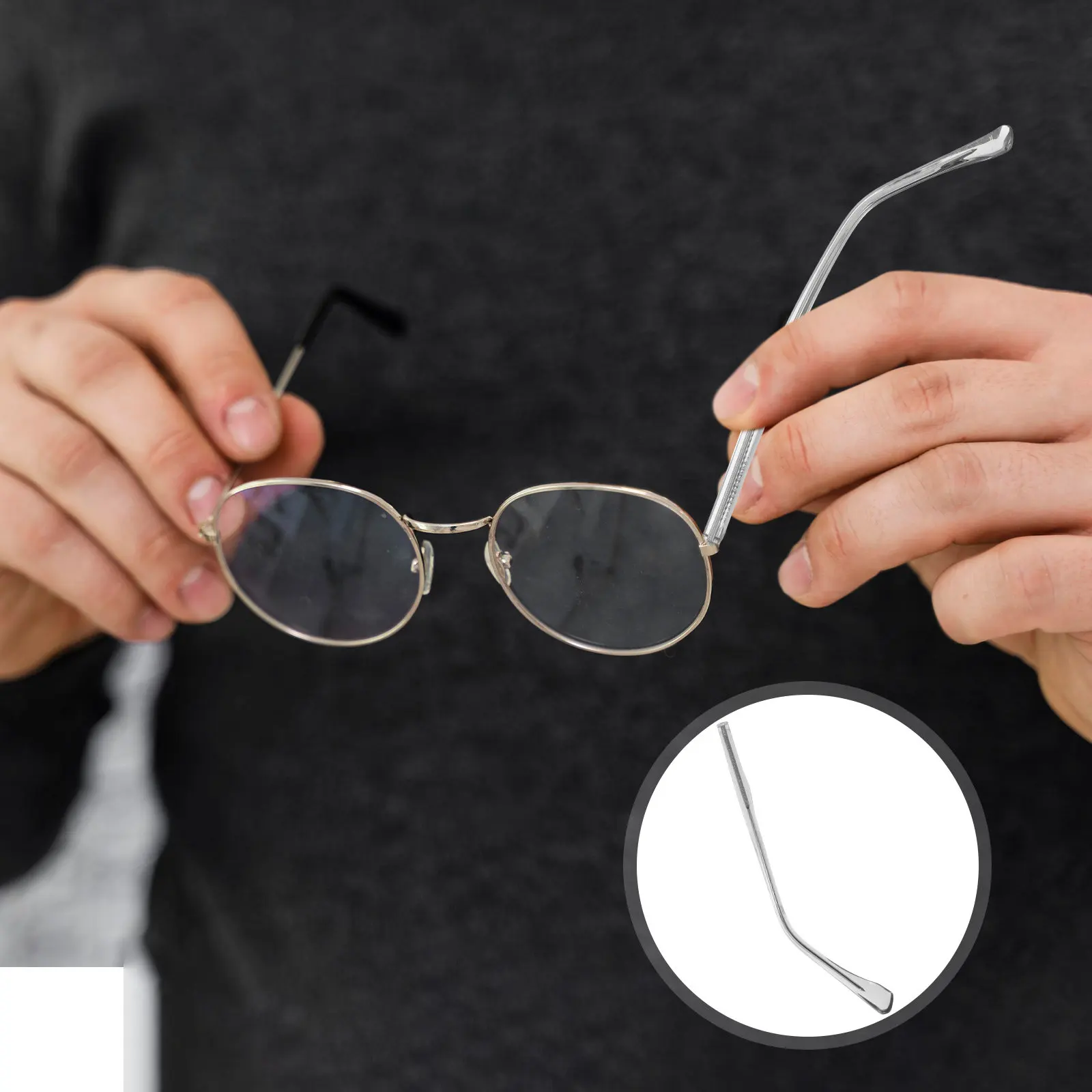 1Pair Glasses Replacement Temples Eyeglass Arm Legs Eyewear Frame Temple for Glasses Repair Sunglasses Arm Replacement
1Pair Glasses Replacement Temples Eyeglass Arm Legs Eyewear Frame Temple for Glasses Repair Sunglasses Arm Replacement