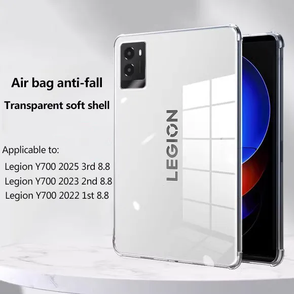 Прозрачный мягкий чехол из ТПУ для Lenovo Legion Y700 3-го поколения 8,8 дюйма TB321FU Legion Y700 2025 2023 2nd 2022 1ST
Прозрачный мягкий чехол из ТПУ для Lenovo Legion Y700 3-го поколения 8,8 дюйма TB321FU Legion Y700 2025 2023 2nd 2022 1ST