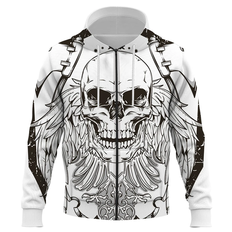 2021 New Fashion Spring Autumu Zipper Hoodies Sweatshirt Men/Women Streetwear skull 3D Printed Casual Hooded Harajuku Clothes
2021 New Fashion Spring Autumu Zipper Hoodies Sweatshirt Men/Women Streetwear skull 3D Printed Casual Hooded Harajuku Clothes