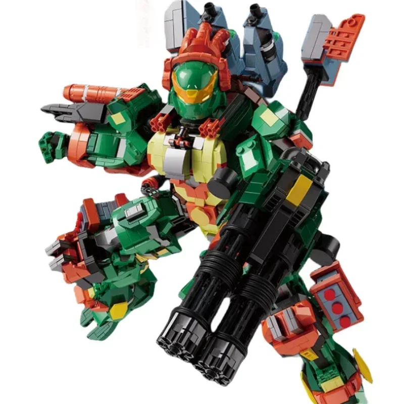 New Ninja Armor Mecha Transformation Robot Trendy Toy Figure Assembled DIY Boy Building Blocks Children's Educational Toy Model
New Ninja Armor Mecha Transformation Robot Trendy Toy Figure Assembled DIY Boy Building Blocks Children's Educational Toy Model