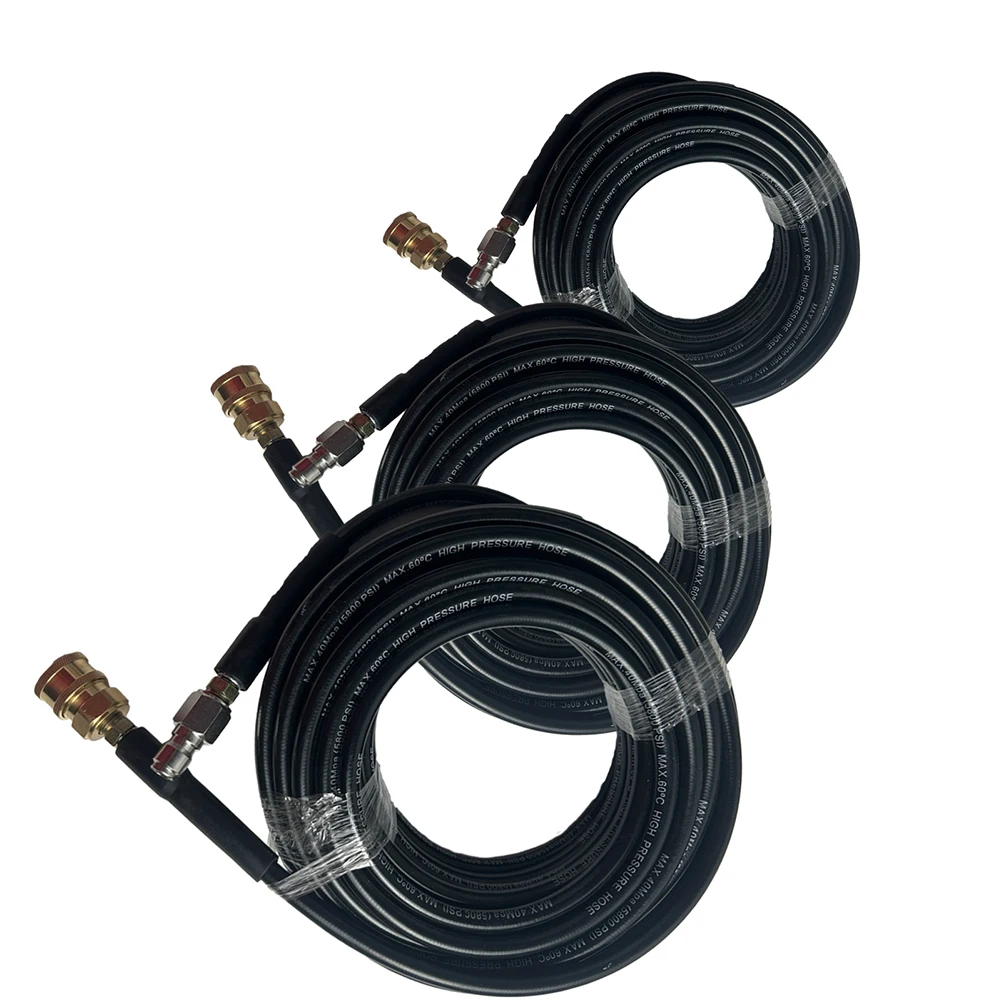 10/15/20M 3/8inch Pressure Washer Hose 50FT With Swivel Quick Connector 2000 PSI For Efficient Cleaning Quick Connect Socket
10/15/20M 3/8inch Pressure Washer Hose 50FT With Swivel Quick Connector 2000 PSI For Efficient Cleaning Quick Connect Socket