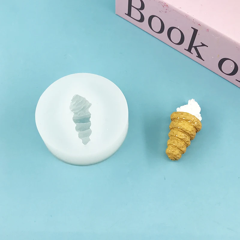Mini ice-cream cone Silicone Mold DIY Fondant Cake Decoration Chocolate Mold Mousse Cake Food Safety Materials tool
Mini ice-cream cone Silicone Mold DIY Fondant Cake Decoration Chocolate Mold Mousse Cake Food Safety Materials tool