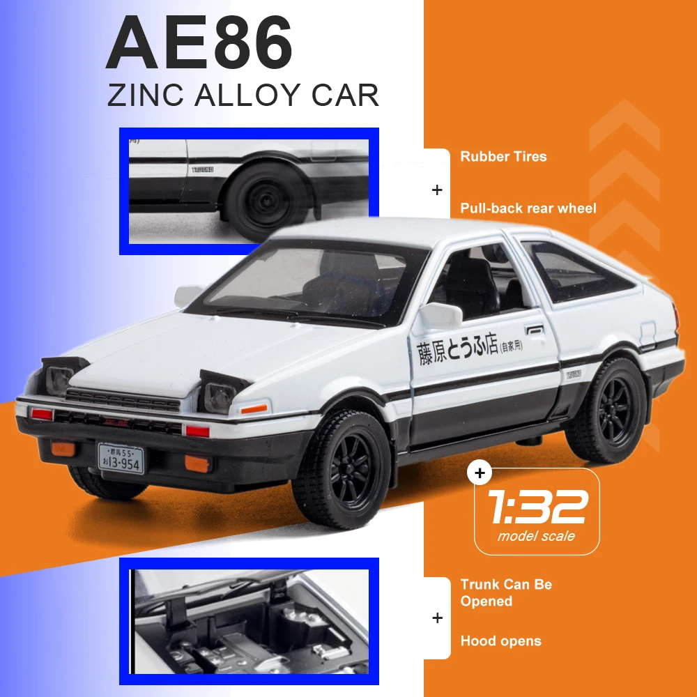 1:32 AE86 Prado Alloy Diecast Cars Model Toys Doors Opened Vehicles Model Pull Back Exquisite Interior Car Toy Table Decorations
1:32 AE86 Prado Alloy Diecast Cars Model Toys Doors Opened Vehicles Model Pull Back Exquisite Interior Car Toy Table Decorations