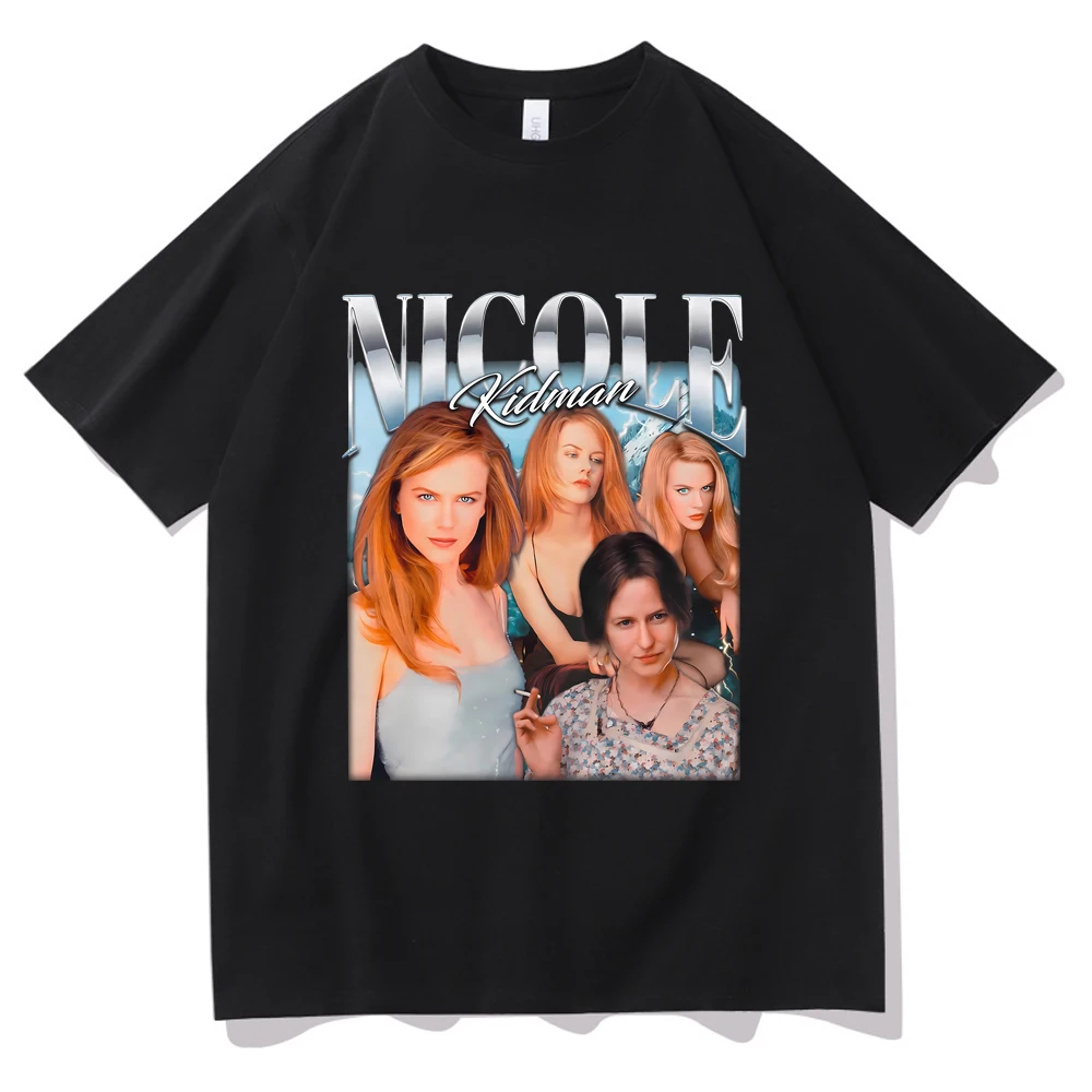 Nicole Kidman Graphic Print T-shirt Unisex Oversized Casual Streetwear Male Fashion Retro 100%Cotton Crewneck Short Sleeve Tees
Nicole Kidman Graphic Print T-shirt Unisex Oversized Casual Streetwear Male Fashion Retro 100%Cotton Crewneck Short Sleeve Tees