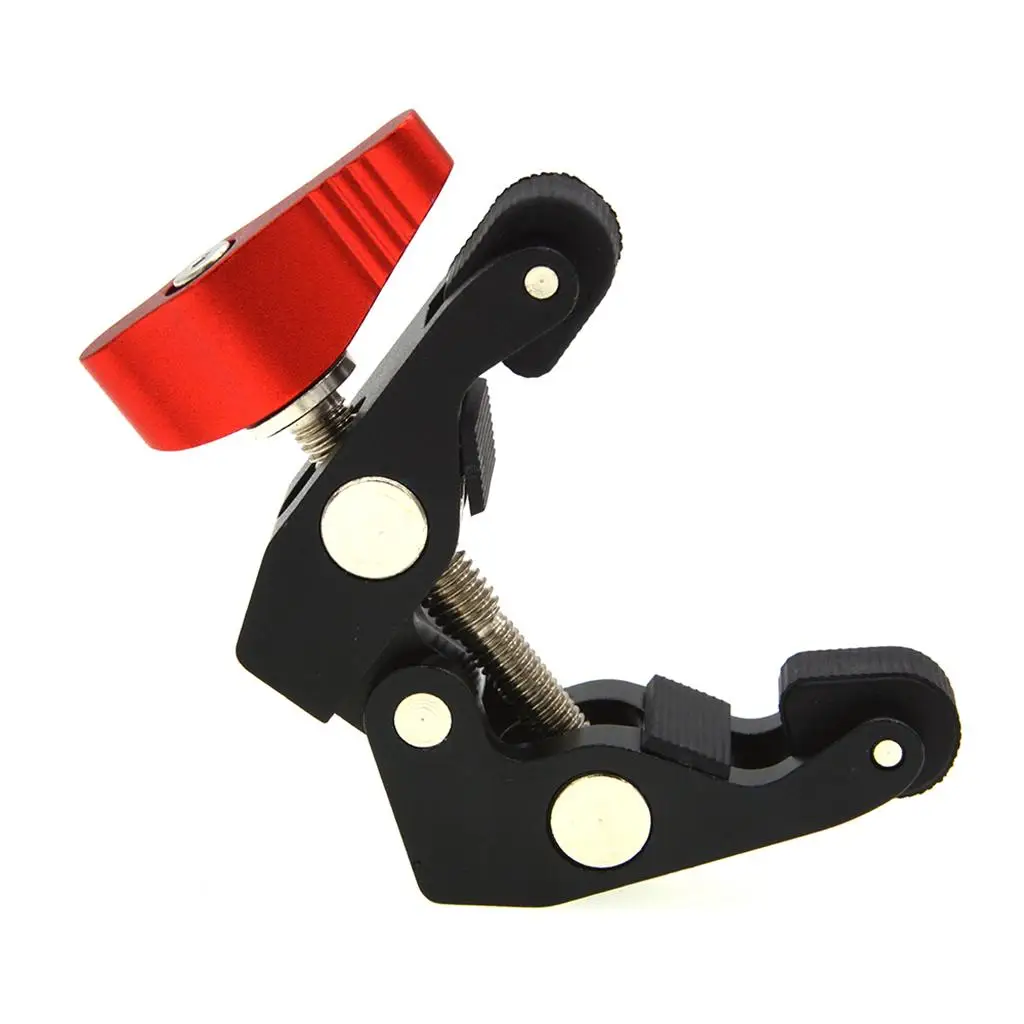 Multi-function Clamp Clamp Arm with 1/4"-20 3/8''-16 Thread LCD Monitor Video Light Camera
Multi-function Clamp Clamp Arm with 1/4"-20 3/8''-16 Thread LCD Monitor Video Light Camera