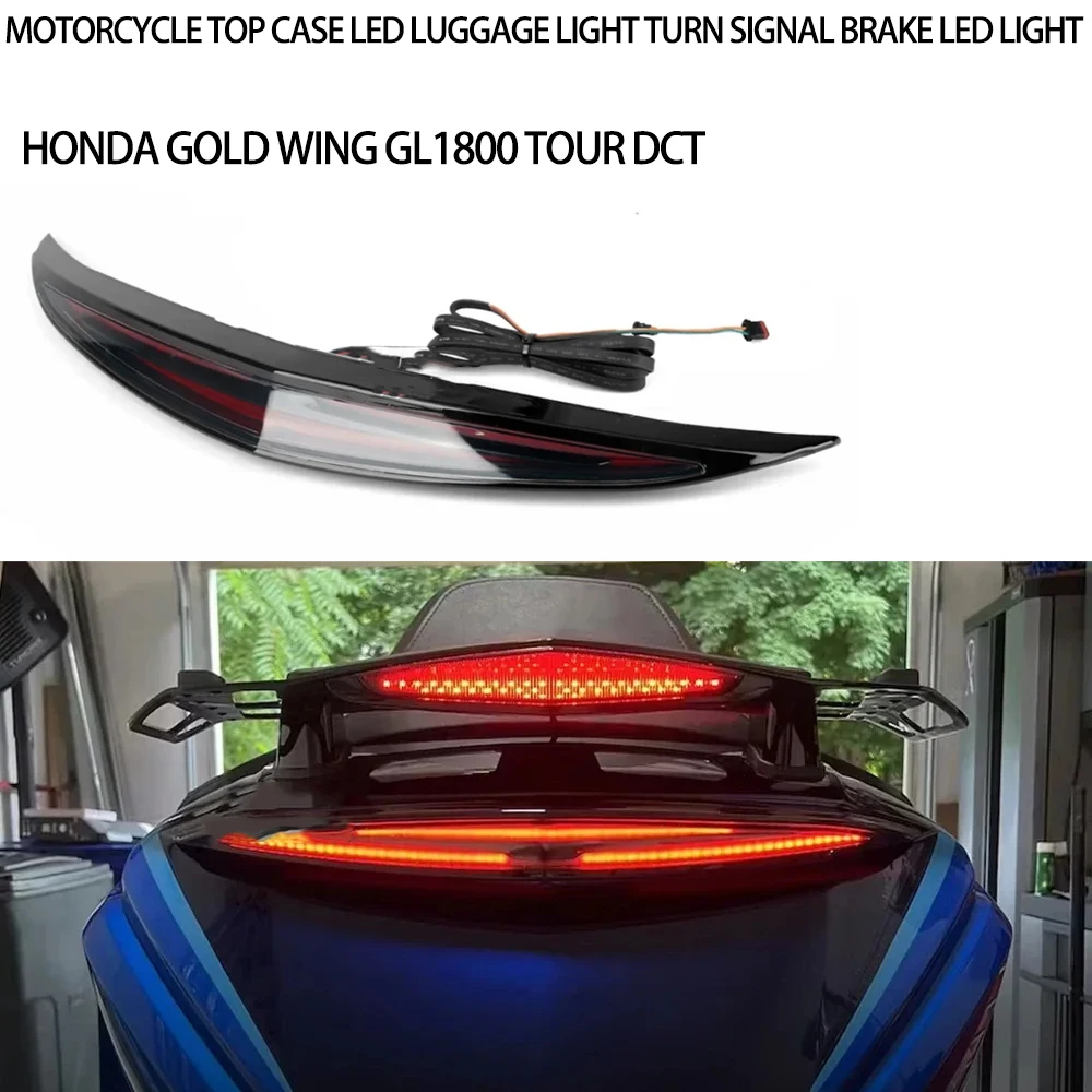 For Honda Gold Wing GL1800 Tour DCT Airbag 2021-2024 2023 Motorcycle Top Box LED Trunk Luggage Lamp Turn Signal Brake LED Light
For Honda Gold Wing GL1800 Tour DCT Airbag 2021-2024 2023 Motorcycle Top Box LED Trunk Luggage Lamp Turn Signal Brake LED Light