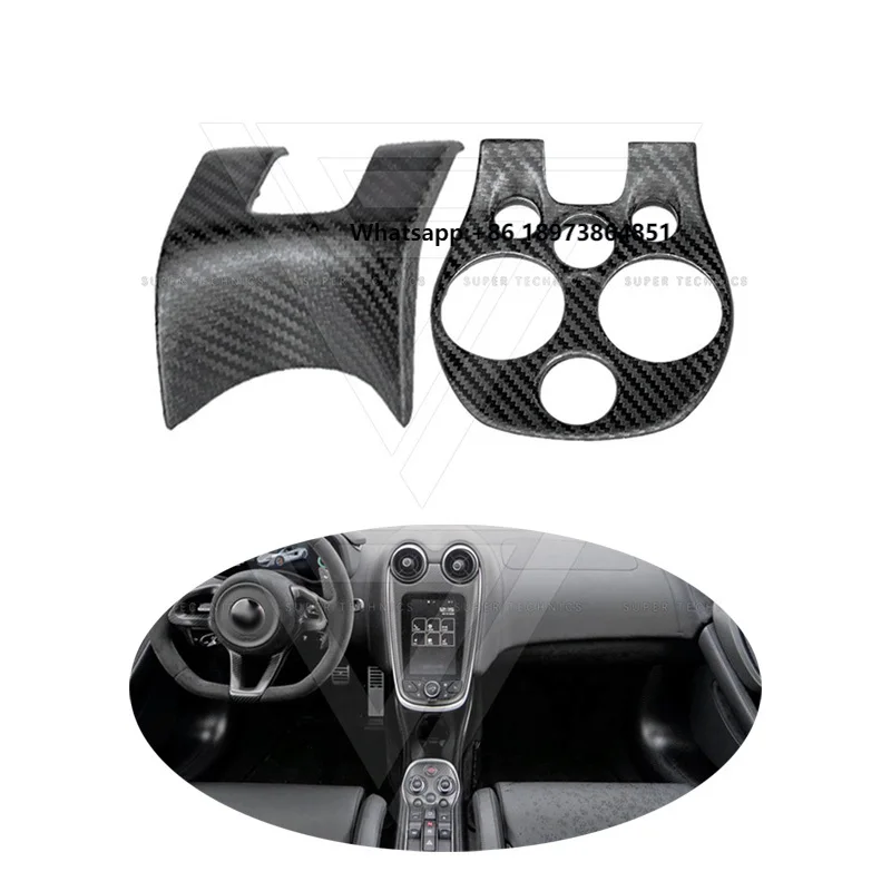 For Mclaren 540C 570S 570GT 600LT 2015-2018 Interior Trim Part Carbon Fiber Interior Gear Surround
For Mclaren 540C 570S 570GT 600LT 2015-2018 Interior Trim Part Carbon Fiber Interior Gear Surround