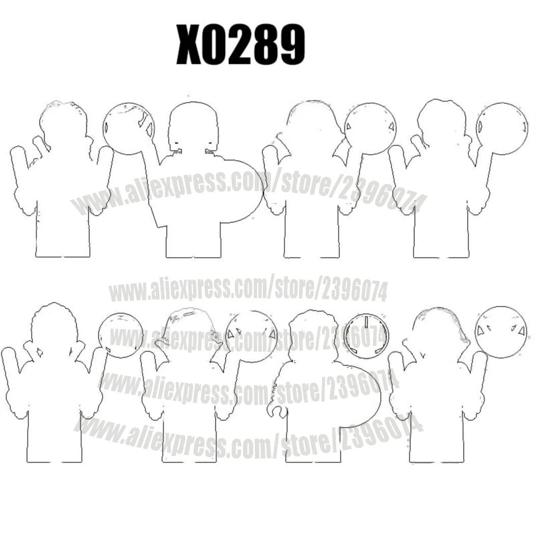 Action Figures Building Blocks Series X0289 XH1522 XH1523 XH1524 Best Gift for Boys Girls Birthday & Holidays Toys
Action Figures Building Blocks Series X0289 XH1522 XH1523 XH1524 Best Gift for Boys Girls Birthday & Holidays Toys