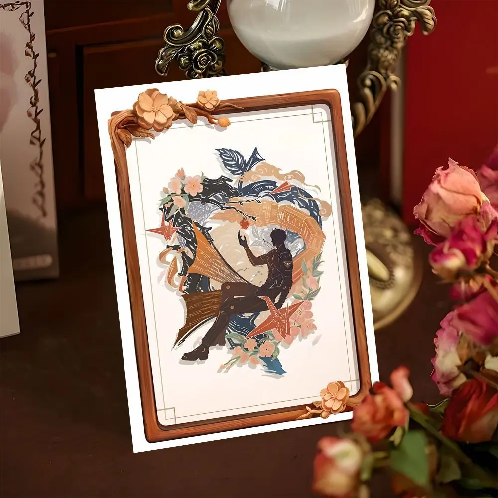 Love and Deepspace Paper Cuttings Small Card Sylus Rafayel Xavier Zayne Caleb Chinese Style Creative Desktop Decorative Photos
Love and Deepspace Paper Cuttings Small Card Sylus Rafayel Xavier Zayne Caleb Chinese Style Creative Desktop Decorative Photos