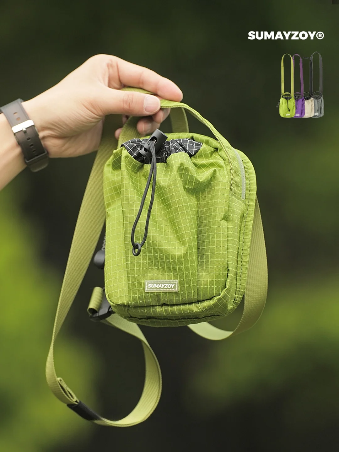 Casual Crossbody Bag Neck Hanging Mobile Phone Lightweight Camping Style Sports Bag SUMAYZOY Trendy Brand Youth Nylon Material
Casual Crossbody Bag Neck Hanging Mobile Phone Lightweight Camping Style Sports Bag SUMAYZOY Trendy Brand Youth Nylon Material