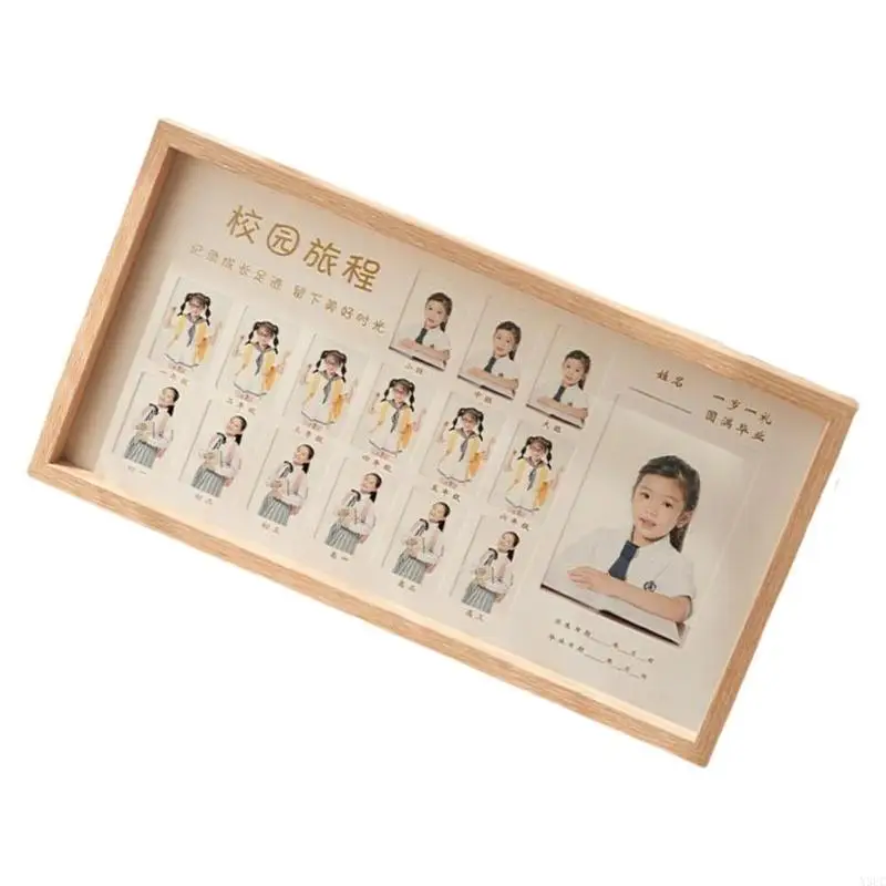 Wooden Graduation Keepsakes Frame Dustproof School Years Memory Display Photo Frame for Living Room Desktop Decors Gift X3UC
Wooden Graduation Keepsakes Frame Dustproof School Years Memory Display Photo Frame for Living Room Desktop Decors Gift X3UC