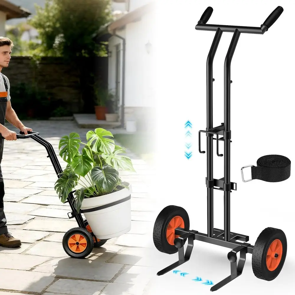 Adjustable Plant Caddy with Wheels, Heavy-Duty Dolly Cart for Garden Pots, Indoor and Outdoor Use
Adjustable Plant Caddy with Wheels, Heavy-Duty Dolly Cart for Garden Pots, Indoor and Outdoor Use