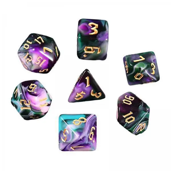 5x 7 Acrylic Dice Set for RPG And Card Games, D4 D8 D10 D12 D20 Multi Sided
5x 7 Acrylic Dice Set for RPG And Card Games, D4 D8 D10 D12 D20 Multi Sided