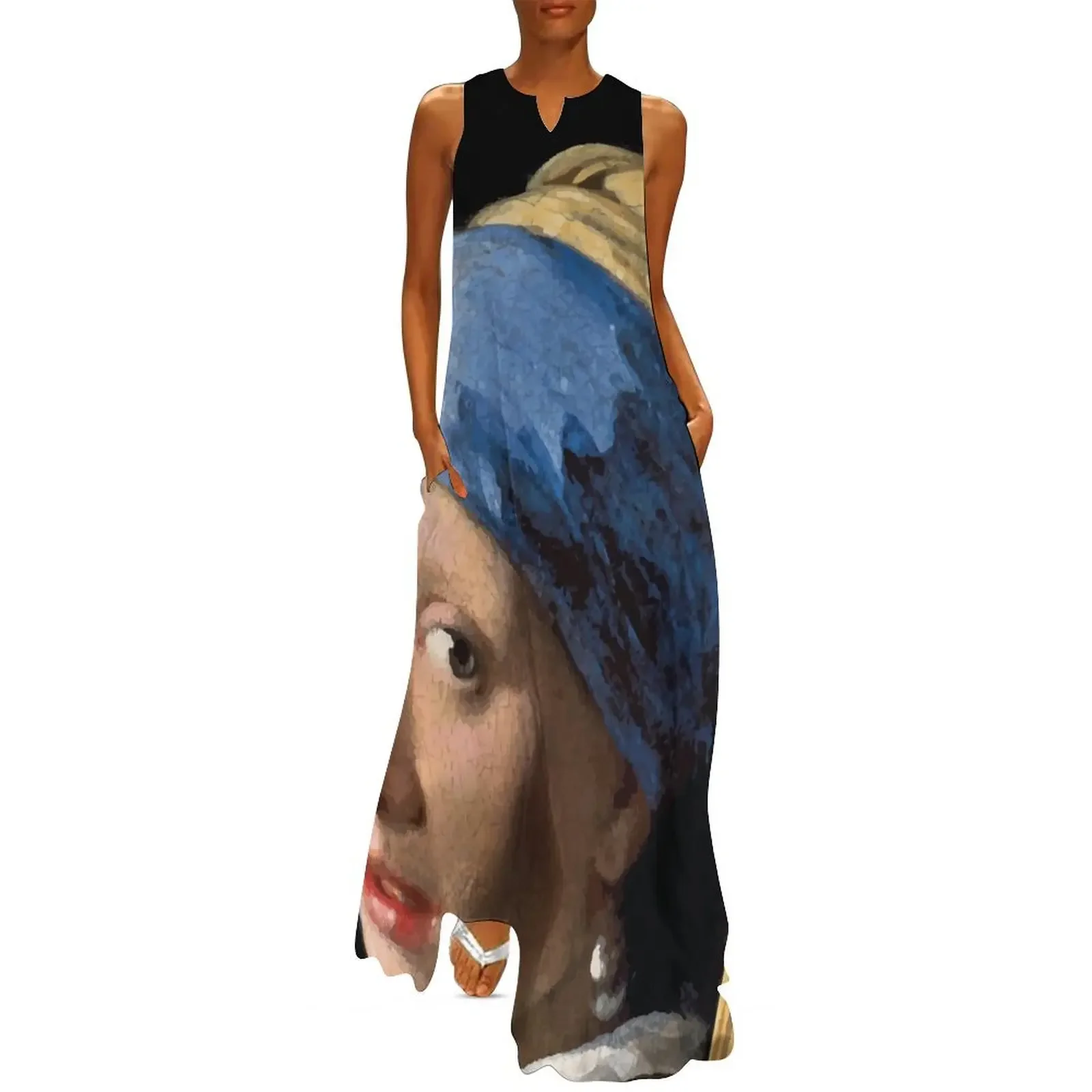 Johannes Vermeer The Girl with a Pearl Earring Long Dress Female clothing Long dresses Dress
Johannes Vermeer The Girl with a Pearl Earring Long Dress Female clothing Long dresses Dress