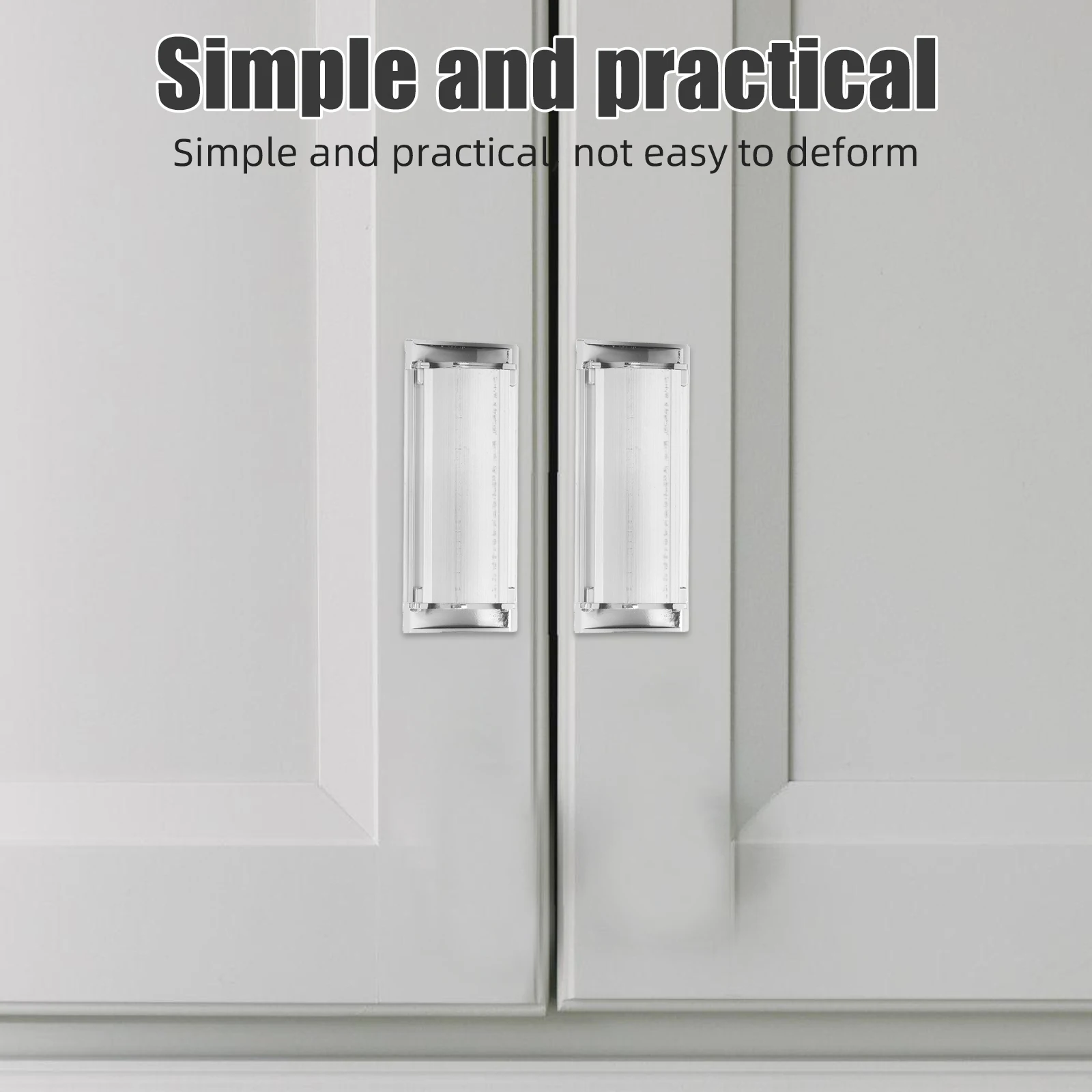 6pcs Handle Aluminum Alloy Recessed Pulls for Cabinets Closets Cabinet Grooved Handle Hidden Door Hardware Kitchen Storage
6pcs Handle Aluminum Alloy Recessed Pulls for Cabinets Closets Cabinet Grooved Handle Hidden Door Hardware Kitchen Storage