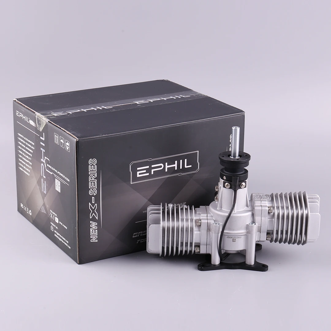Новый применимый к модели самолета Ephil X-76cc-T, газовый Oline двигатель, противоположный двухцилиндровый двухтактный двигатель с фиксированным крылом
Новый применимый к модели самолета Ephil X-76cc-T, газовый Oline двигатель, противоположный двухцилиндровый двухтактный двигатель с фиксированным крылом