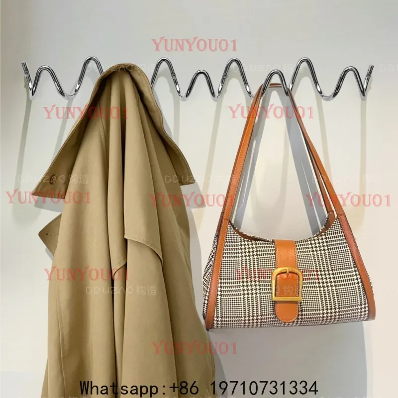 Minimalist Hooks Entry Bauhaus Coat Rack Wall Hanging Wall Behind Door Entryway Clothes Hat Hooks Electroplated Metal Hooks
Minimalist Hooks Entry Bauhaus Coat Rack Wall Hanging Wall Behind Door Entryway Clothes Hat Hooks Electroplated Metal Hooks