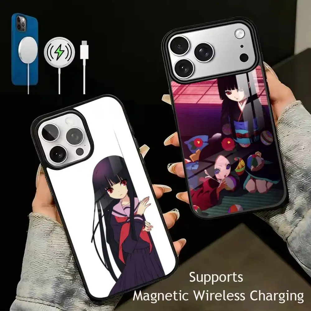 Anime Hell Girl Enma Ai Phone Case For iPhone17,16,15,14,13,12,11 Plus,Pro Supports Magnetic Wireless Charging
Anime Hell Girl Enma Ai Phone Case For iPhone17,16,15,14,13,12,11 Plus,Pro Supports Magnetic Wireless Charging