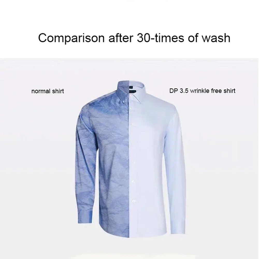 Luxury Dress Shirts For Men 100s 2-ply High Quality 100% Cotton Business Shirt Men Clothing Wrinkle Free Mens Shirts Christmas
Luxury Dress Shirts For Men 100s 2-ply High Quality 100% Cotton Business Shirt Men Clothing Wrinkle Free Mens Shirts Christmas