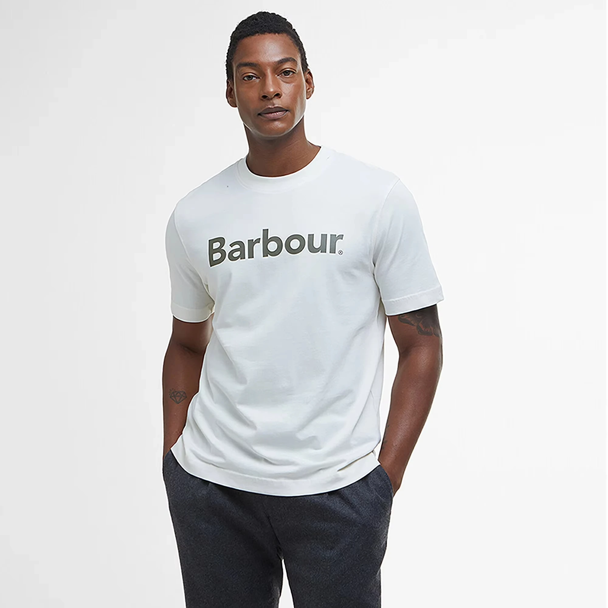 Мужские футболки Barbour с логотипом свободного покроя и периферийным узором, летние хлопковые мужские и женские футболки класса люкс с короткими рукавами
Мужские футболки Barbour с логотипом свободного покроя и периферийным узором, летние хлопковые мужские и женские футболки класса люкс с короткими рукавами