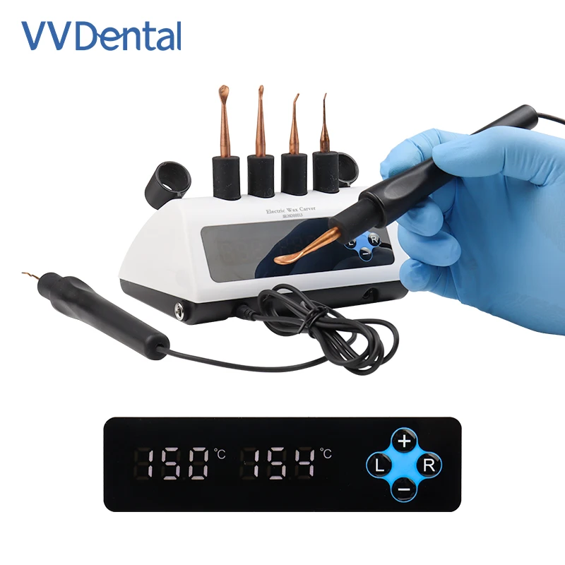 Dental Electric Waxer Carving Precise Temperature Control Double Pen Carving Knife Machine with 6 Wax Tips Dental Equipment
Dental Electric Waxer Carving Precise Temperature Control Double Pen Carving Knife Machine with 6 Wax Tips Dental Equipment