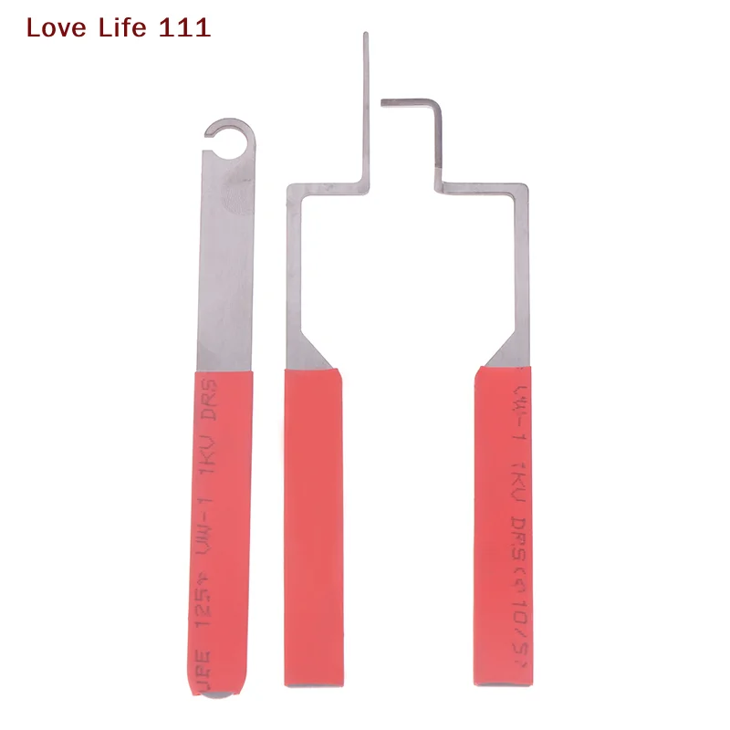 Набор из 3 предметов: компактный инструмент для вскрытия поворотно-откидных окон, профессиональный набор для вскрытия замков с защитой от скольжения, удобный ключ для открывания дверей из нержавеющей стали
Набор из 3 предметов: компактный инструмент для вскрытия поворотно-откидных окон, профессиональный набор для вскрытия замков с защитой от скольжения, удобный ключ для открывания дверей из нержавеющей стали