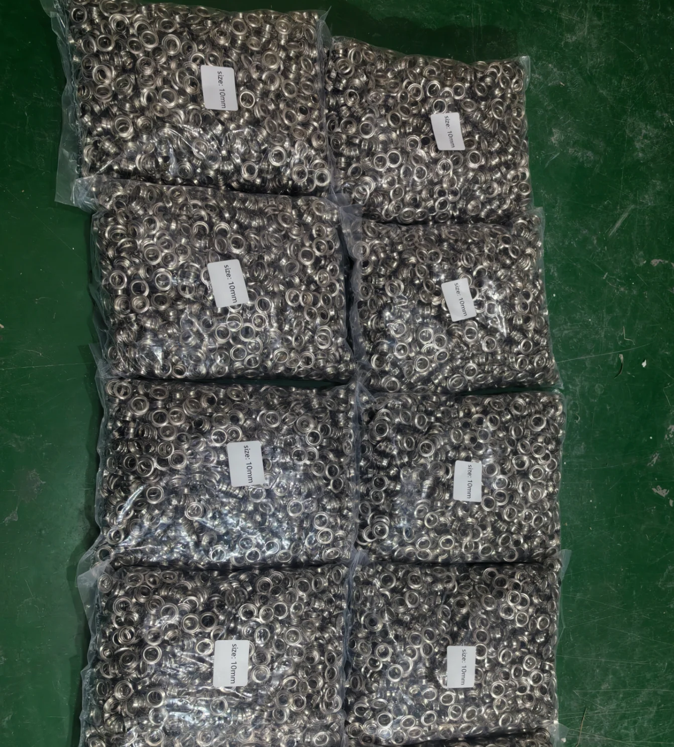 10 bags 10mm Stainless Steel Eyelets Grommets / Buttonholes / Rings / Buttons for Eyelet Punching Machine
10 bags 10mm Stainless Steel Eyelets Grommets / Buttonholes / Rings / Buttons for Eyelet Punching Machine