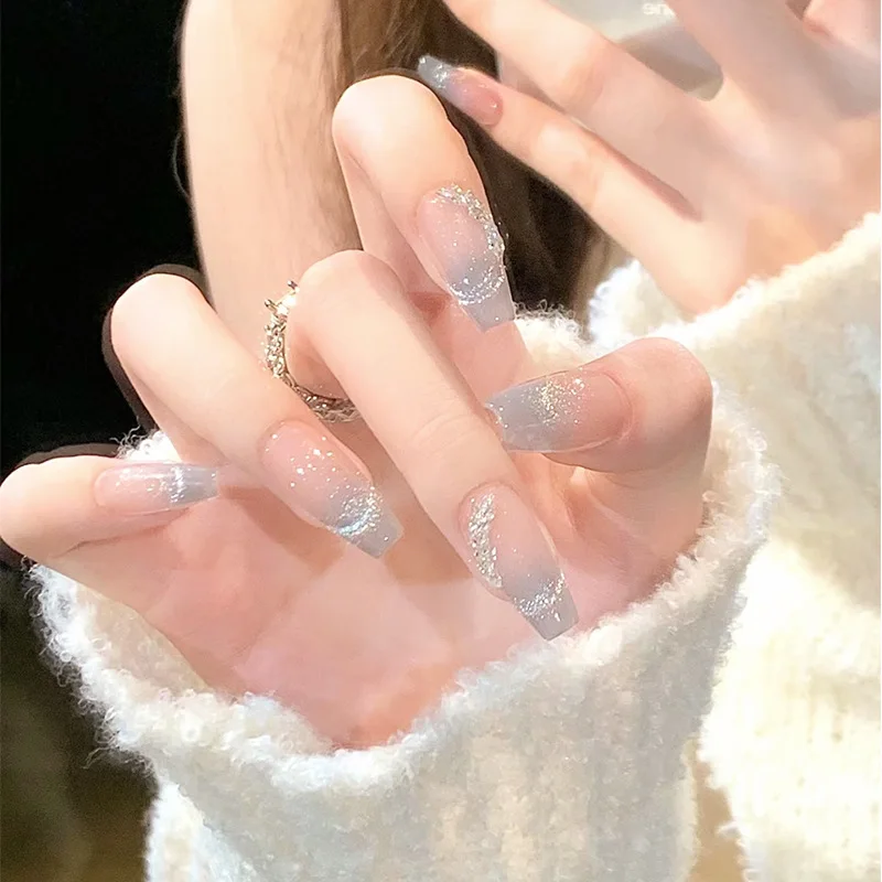 24pcs Press on Nails for Women Medium Length Nail Tips Summer High Quality False Nails Set Korean Stick-on Nails with Tools 2025
24pcs Press on Nails for Women Medium Length Nail Tips Summer High Quality False Nails Set Korean Stick-on Nails with Tools 2025