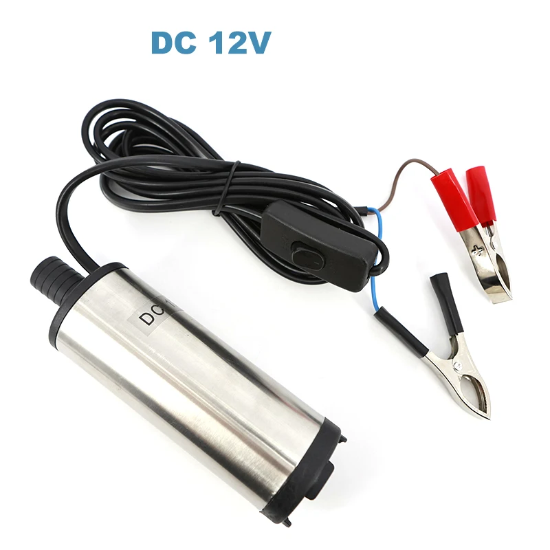 51 мм DC 12 В электрический дизельный топливный насос 30 л/мин подъем 3 м вода масло автомобиль кемпинг рыбалка погружной переключатель передачи зажим типа «крокодил» B 
51 мм DC 12 В электрический дизельный топливный насос 30 л/мин подъем 3 м вода масло автомобиль кемпинг рыбалка погружной переключатель передачи зажим типа «крокодил» B