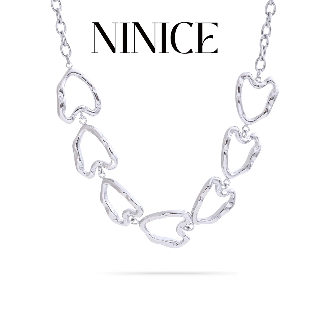 NiNice Waterproof Stainless Steel Heart Love Chain Necklace Attractive Romantic Fashion Jewelry Accessories Gift
NiNice Waterproof Stainless Steel Heart Love Chain Necklace Attractive Romantic Fashion Jewelry Accessories Gift