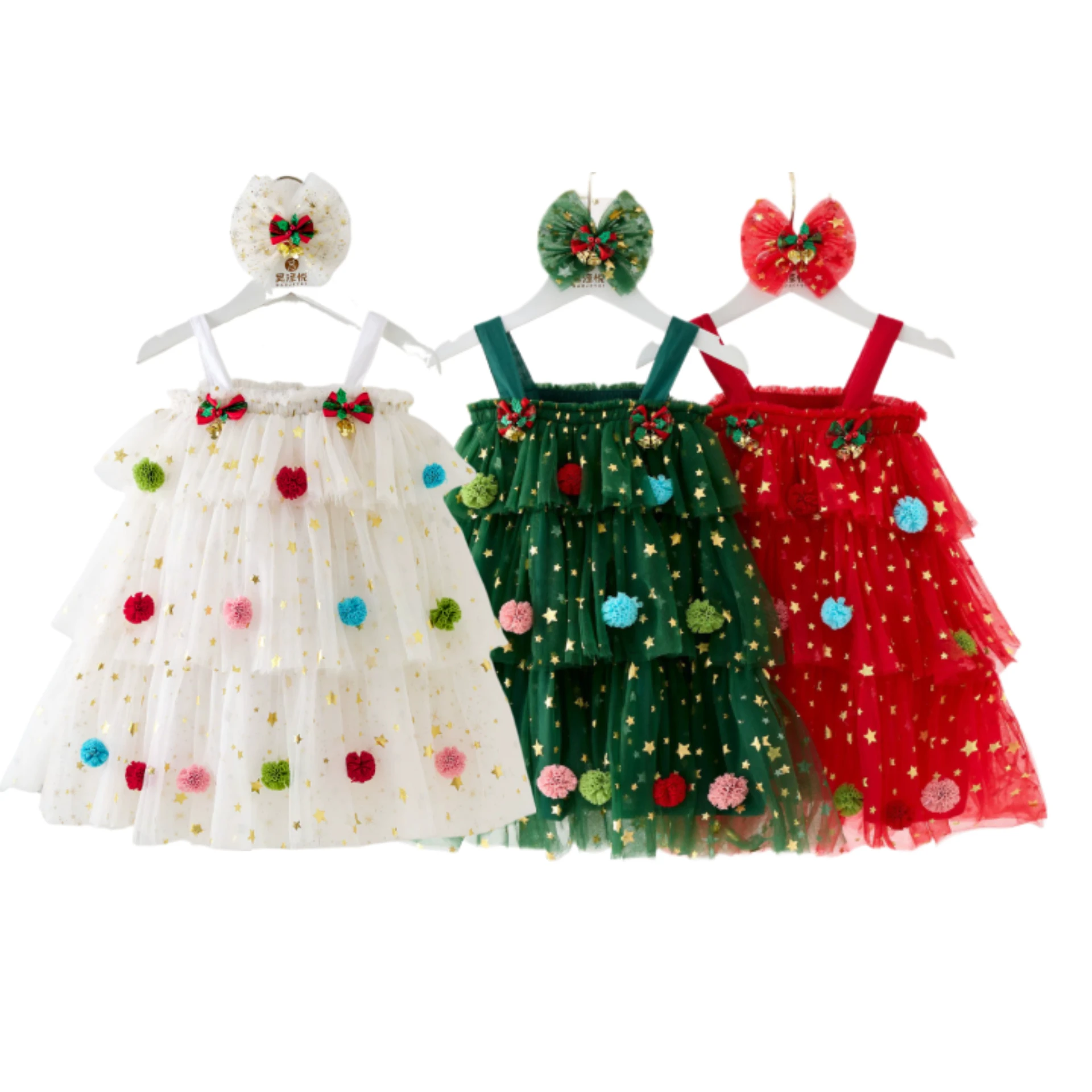 Toddler Baby Girl Christmas Dress Star Sequin Layered Tutu Tulle Dress Girls Cake Smash Xmas Tree Holiday Dresses with hairpin
Toddler Baby Girl Christmas Dress Star Sequin Layered Tutu Tulle Dress Girls Cake Smash Xmas Tree Holiday Dresses with hairpin