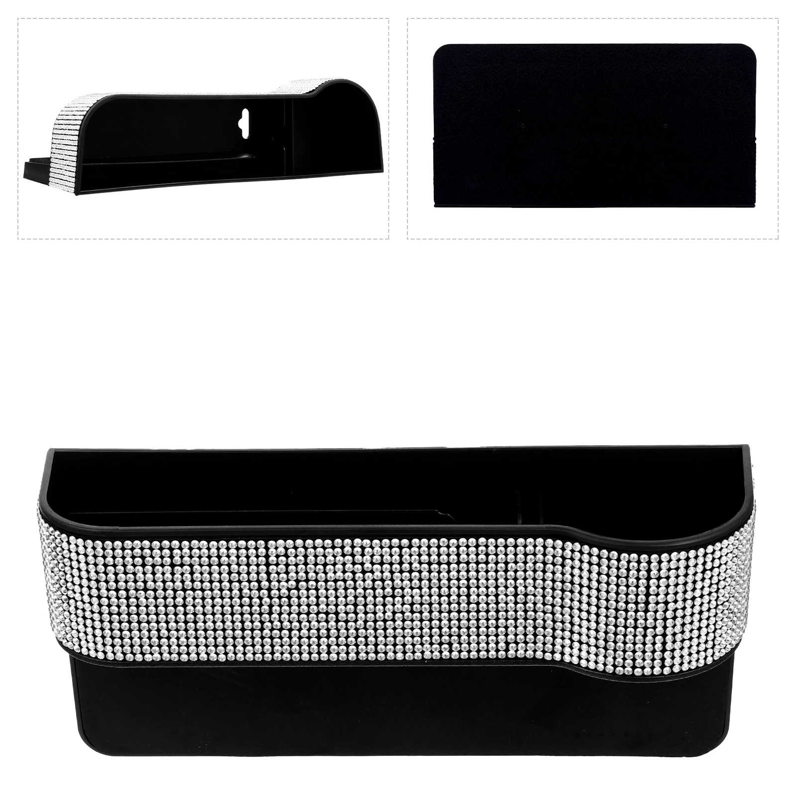 Sparkly Car Seat Gap Filler Abs Bling Storage Box Seat Console Organizer Practical Box For Coins Keys
Sparkly Car Seat Gap Filler Abs Bling Storage Box Seat Console Organizer Practical Box For Coins Keys