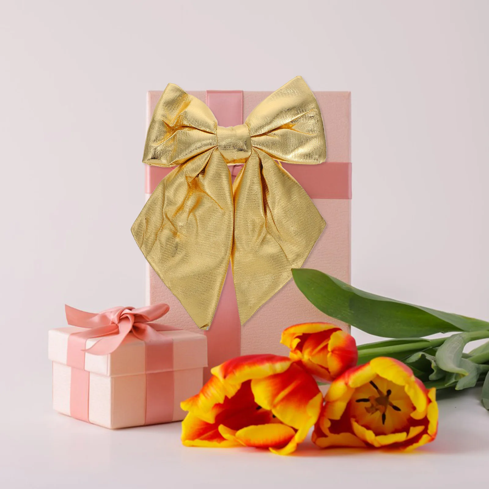 Golden Large Bow Christmas Tree Topper Decor Xmas Wreath Bowknot Party Decoration Craft Supplies Festive Bow Decor Holiday
Golden Large Bow Christmas Tree Topper Decor Xmas Wreath Bowknot Party Decoration Craft Supplies Festive Bow Decor Holiday