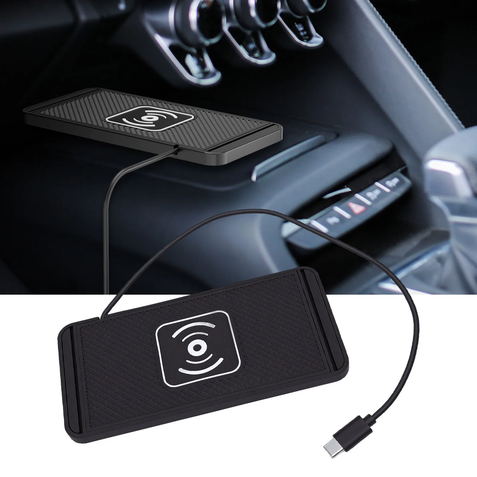 Wireless Car Charging Pad Fit for IOS 11 12 14 15 16 17 Phone 20W Magnet Fast Charger Cordless Non Slip Mat
Wireless Car Charging Pad Fit for IOS 11 12 14 15 16 17 Phone 20W Magnet Fast Charger Cordless Non Slip Mat