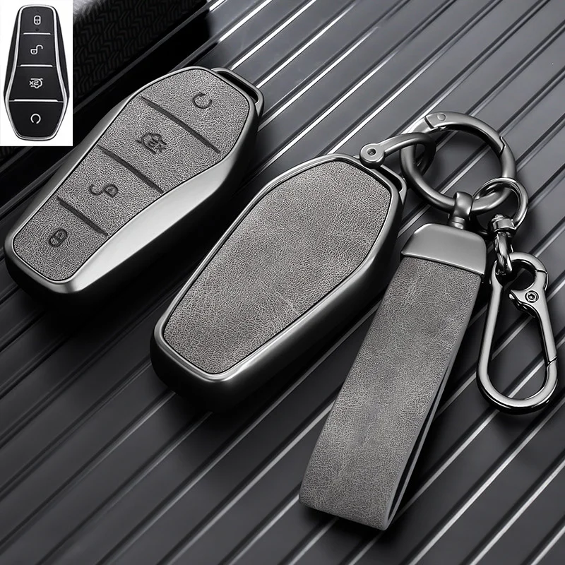 Lightweight Key Case for BYD Atto 3 Han EV Dolphin Durable Second Song Pro Tang DmI QIn PLUS Yuan Car Key Cover Fob Keychain Bag
Lightweight Key Case for BYD Atto 3 Han EV Dolphin Durable Second Song Pro Tang DmI QIn PLUS Yuan Car Key Cover Fob Keychain Bag