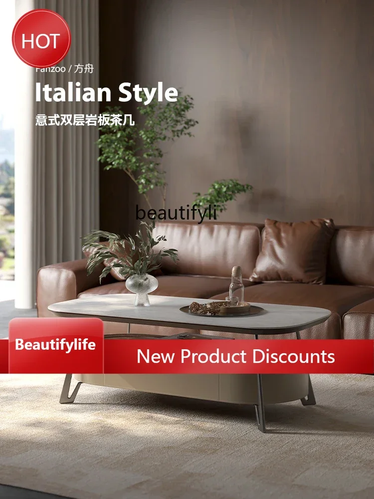 A57 Italian Minimalist Home Living Room Stone Plate Coffee Table Modern Light Luxury High-Grade Small Apartment with Silent Styl
A57 Italian Minimalist Home Living Room Stone Plate Coffee Table Modern Light Luxury High-Grade Small Apartment with Silent Styl