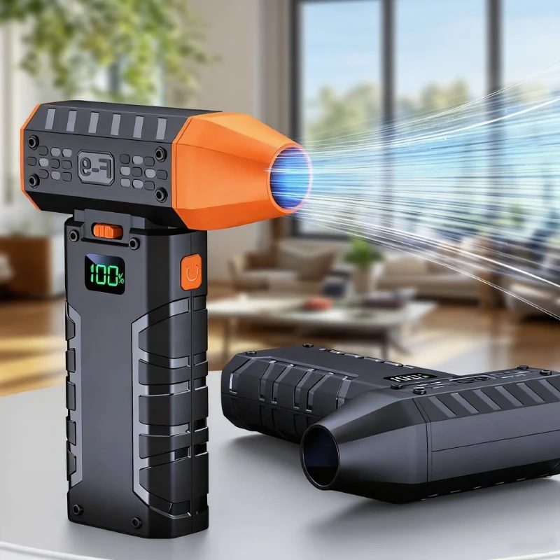 160000 об/мин, 6000 мАч, мощный воздуходувка, мини-турбоструйный вентилятор, перезаряжаемый, 52 м/с, турбо-сильный вентилятор, давление воздуха для очистки, пневматический пистолет
160000 об/мин, 6000 мАч, мощный воздуходувка, мини-турбоструйный вентилятор, перезаряжаемый, 52 м/с, турбо-сильный вентилятор, давление воздуха для очистки, пневматический пистолет