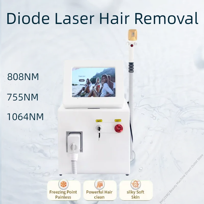 Newest Cooling Diode La-ser Hair Removal Equipment Hair Remover 3000W 3 Wavelength Ice Platinum 755nm 808nm 1064nm
Newest Cooling Diode La-ser Hair Removal Equipment Hair Remover 3000W 3 Wavelength Ice Platinum 755nm 808nm 1064nm