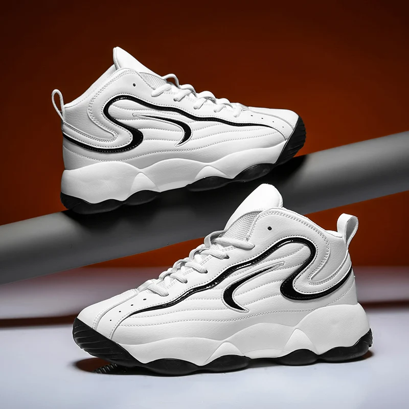 Men's Casual Basketball Sneakers - Classic Sport Style Shoes for Daily Wear and Comfortable Walking
Men's Casual Basketball Sneakers - Classic Sport Style Shoes for Daily Wear and Comfortable Walking