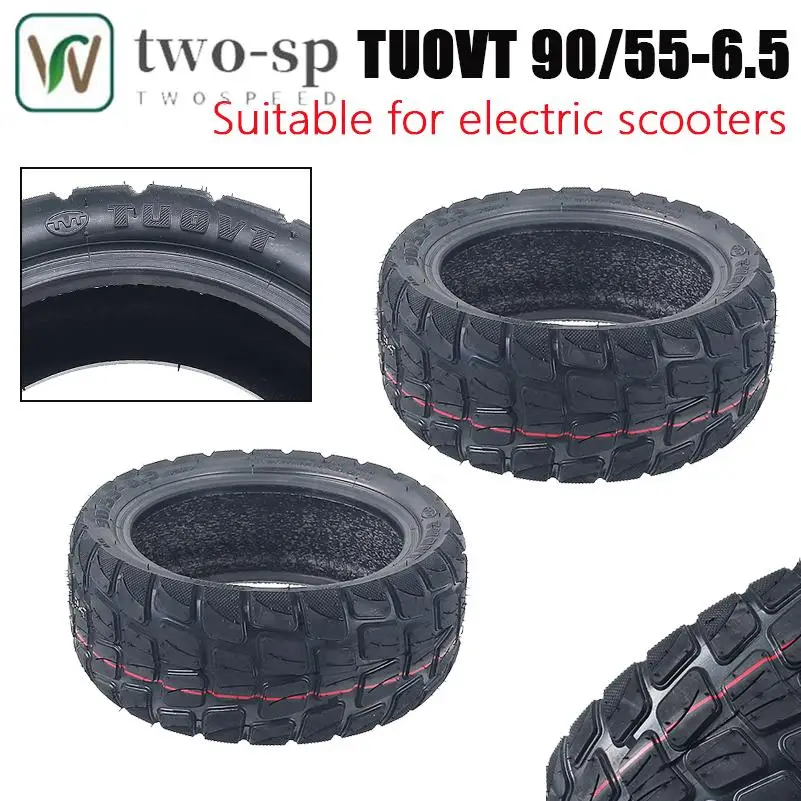 Electric Scooter 90/55-6.5 Off-road Tubeless Vacuum Tire Wider thicker Anti-slip 10 Inch Tyres Replacements Accessories Upgrad
Electric Scooter 90/55-6.5 Off-road Tubeless Vacuum Tire Wider thicker Anti-slip 10 Inch Tyres Replacements Accessories Upgrad
