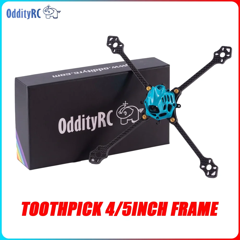 OddityRC Ultra-light 5" & 4" Toothpick Frame Compatible with 1507-2204 Motors for FPV Drone
OddityRC Ultra-light 5" & 4" Toothpick Frame Compatible with 1507-2204 Motors for FPV Drone