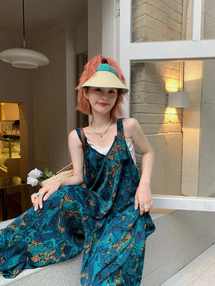 2026 Summer New Arrival Bluebell Strap Wide Leg Jumpsuit Loose Casual Lounge Elegant V Neck Spaghetti Strap for Women
2026 Summer New Arrival Bluebell Strap Wide Leg Jumpsuit Loose Casual Lounge Elegant V Neck Spaghetti Strap for Women