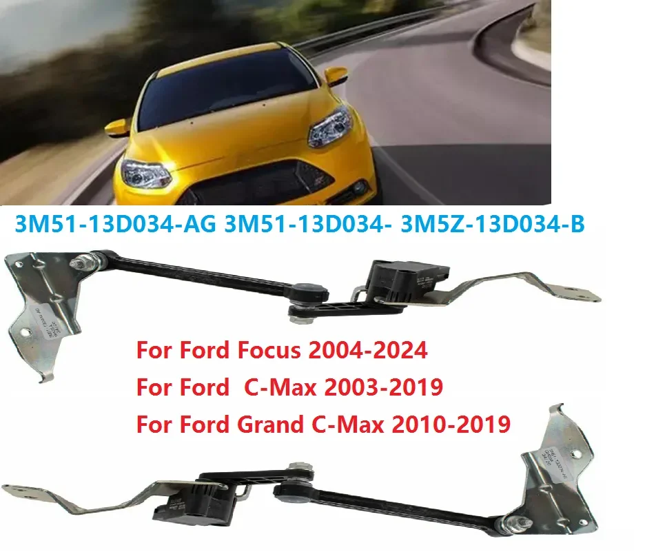 2pcs Car Front Headlight Leve Bracket Body Height Sensor For Ford Focus C-MAX 2003-2024 3M51-13D034-AG 1509087 3M51-13D034-AF
2pcs Car Front Headlight Leve Bracket Body Height Sensor For Ford Focus C-MAX 2003-2024 3M51-13D034-AG 1509087 3M51-13D034-AF