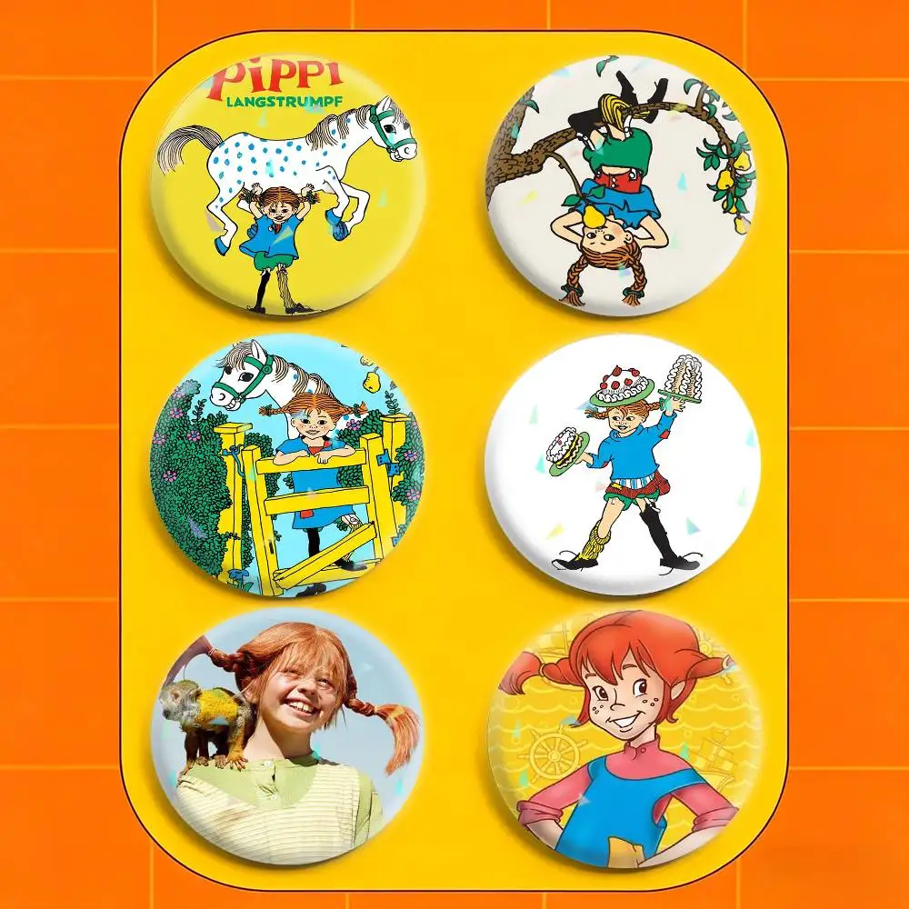 Anime Pippi L-longstocking Cute Cartoon 32/44/58mm Handmade Pins Round Brooch Badge Backpacks Clothes Jewelry Gifts
Anime Pippi L-longstocking Cute Cartoon 32/44/58mm Handmade Pins Round Brooch Badge Backpacks Clothes Jewelry Gifts