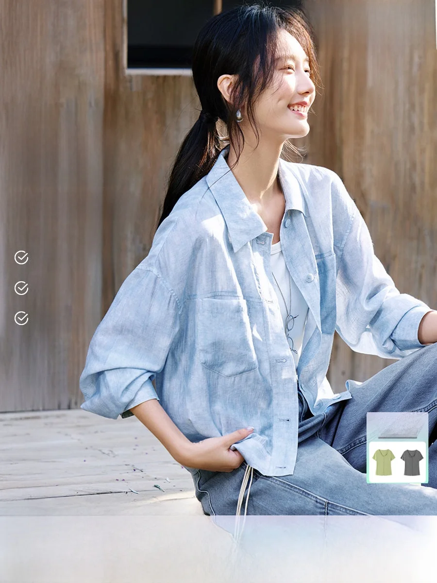 Ele Ombre Blue irt Jaet Women's Casual Versatile Sli Top XWI Unknown Spring Commute Sle Straight Cut Fibre Blend
Ele Ombre Blue irt Jaet Women's Casual Versatile Sli Top XWI Unknown Spring Commute Sle Straight Cut Fibre Blend